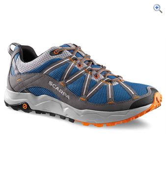 Scarpa Ignite Men's Trail Shoe - Size: 41 - Colour: Blue And Silver Scarpa Ignite Men's Trail Shoe - Size: 41 - Colour: Blue And Silver